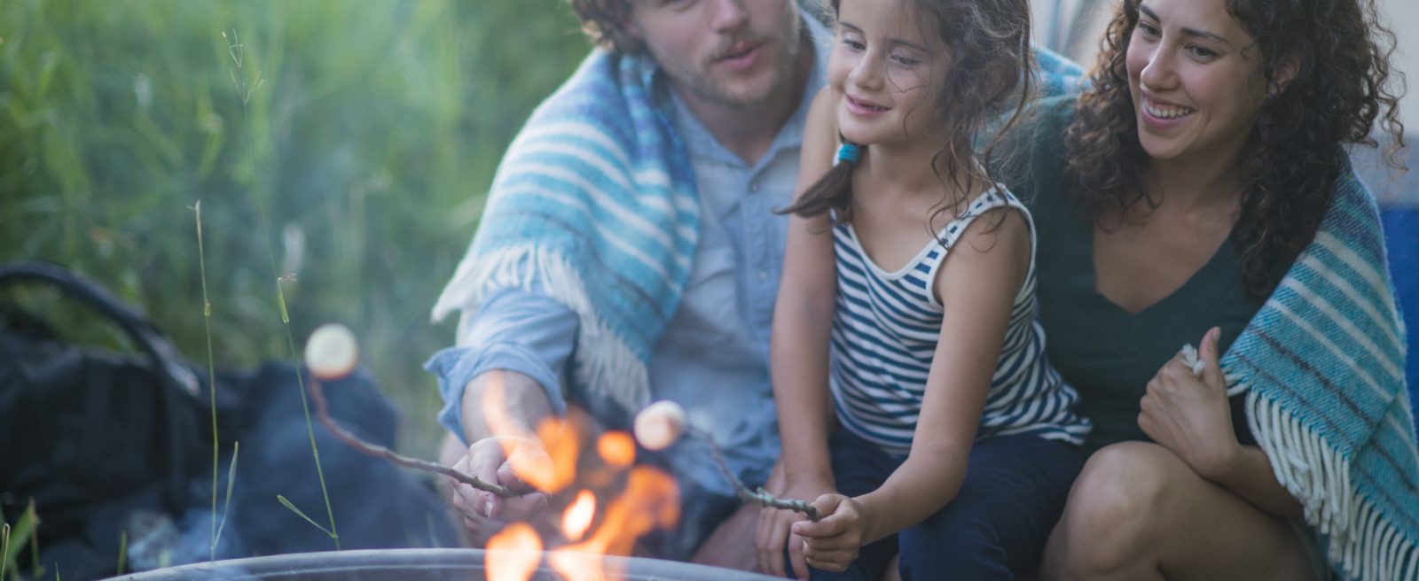 nuitée de camping dans la cour