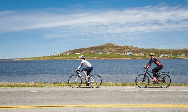 Parcourir les iles de la Madeleine a velo