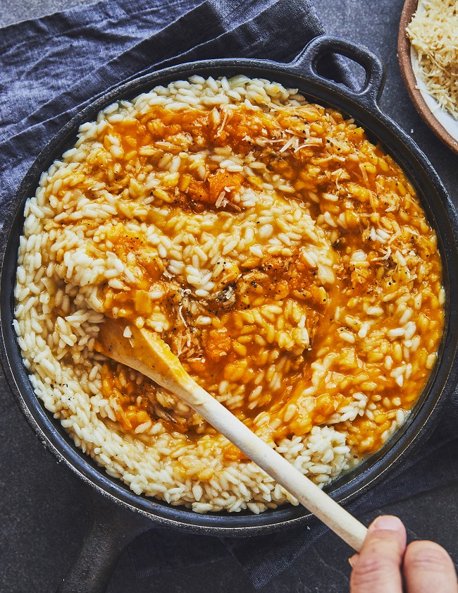 Risotto à la courge musquée