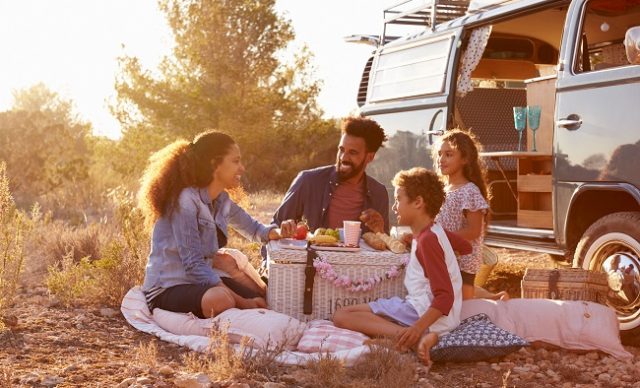 Van life et famille;