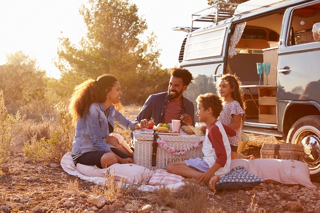 Van life et famille;
