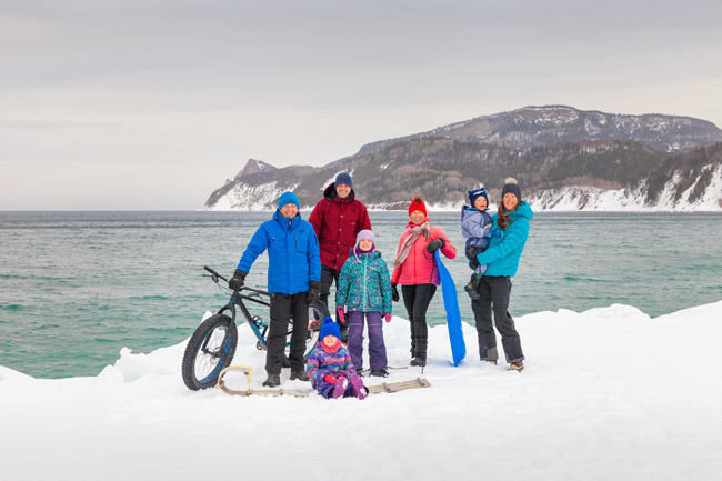 5 lieux où séjourner en famille en Gaspésie pour le temps des Fêtes