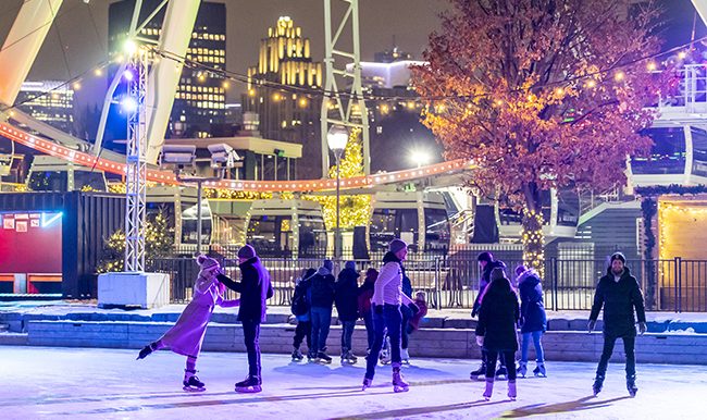 patinoire extérieur