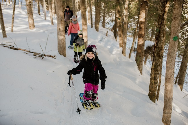 ski Alpin, hiver, raquette, enfants
